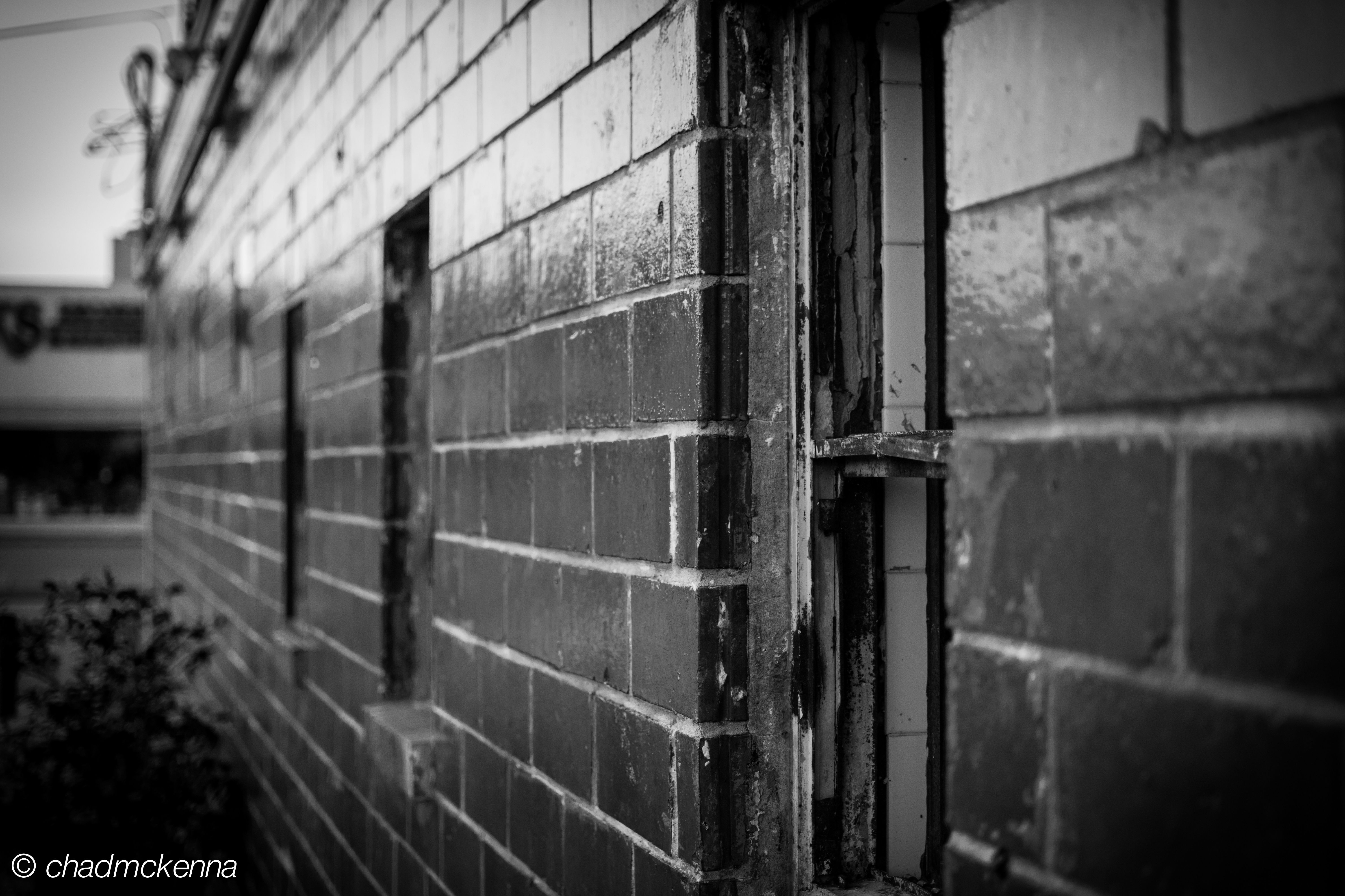 The exterior wall of Blacksmith Coffee in Houst