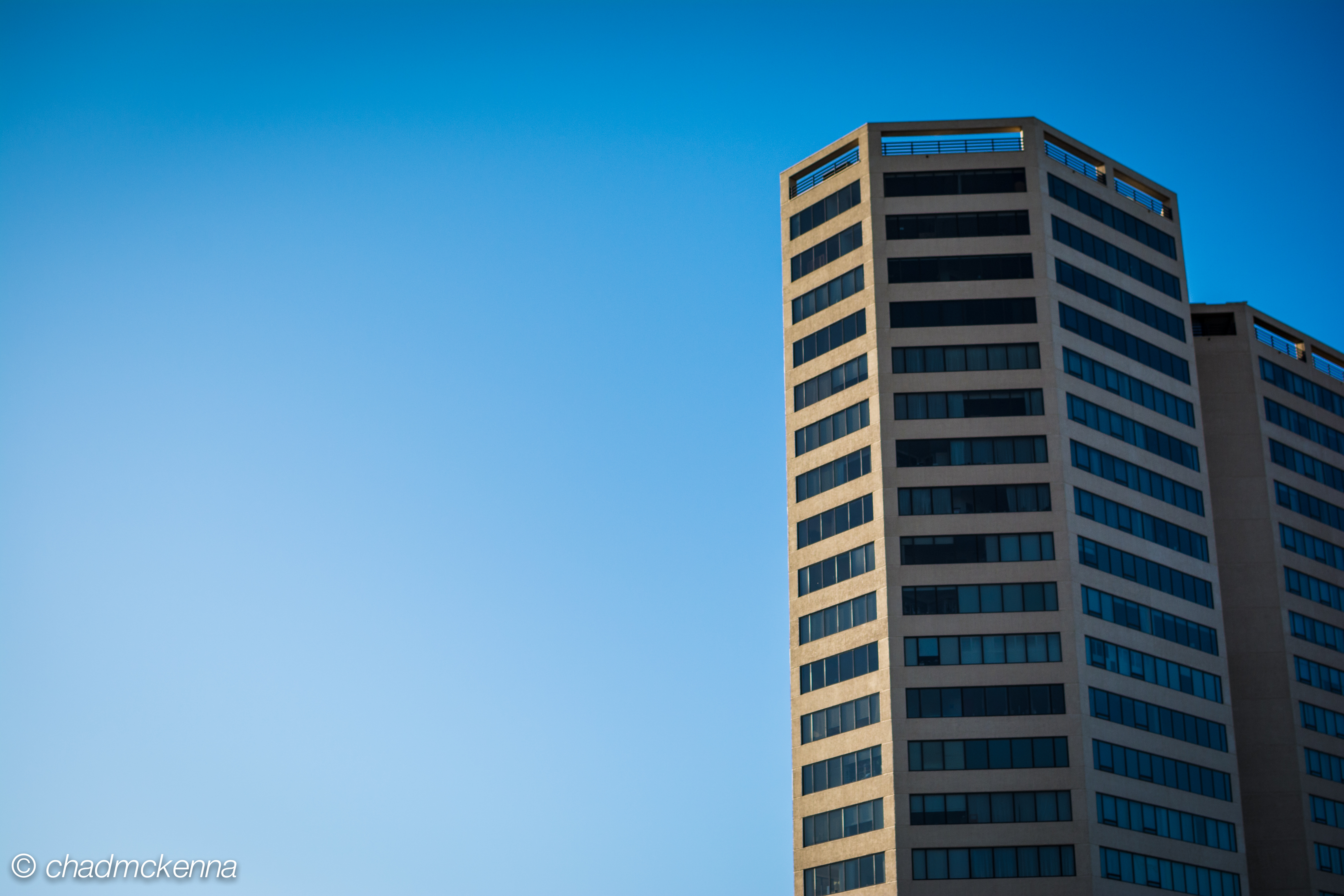 Building near downtown Houston on Memorial