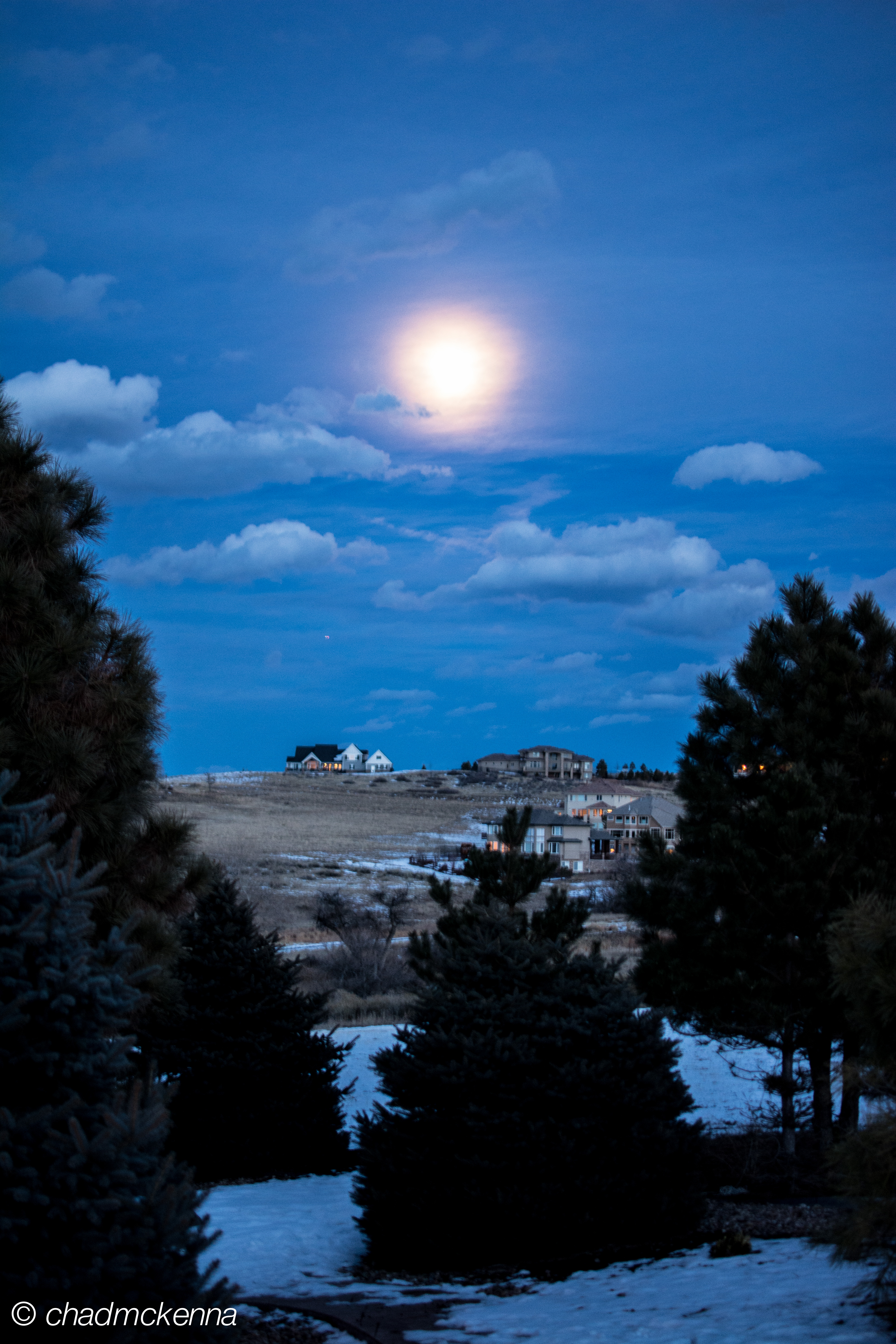 The Moon in Parker