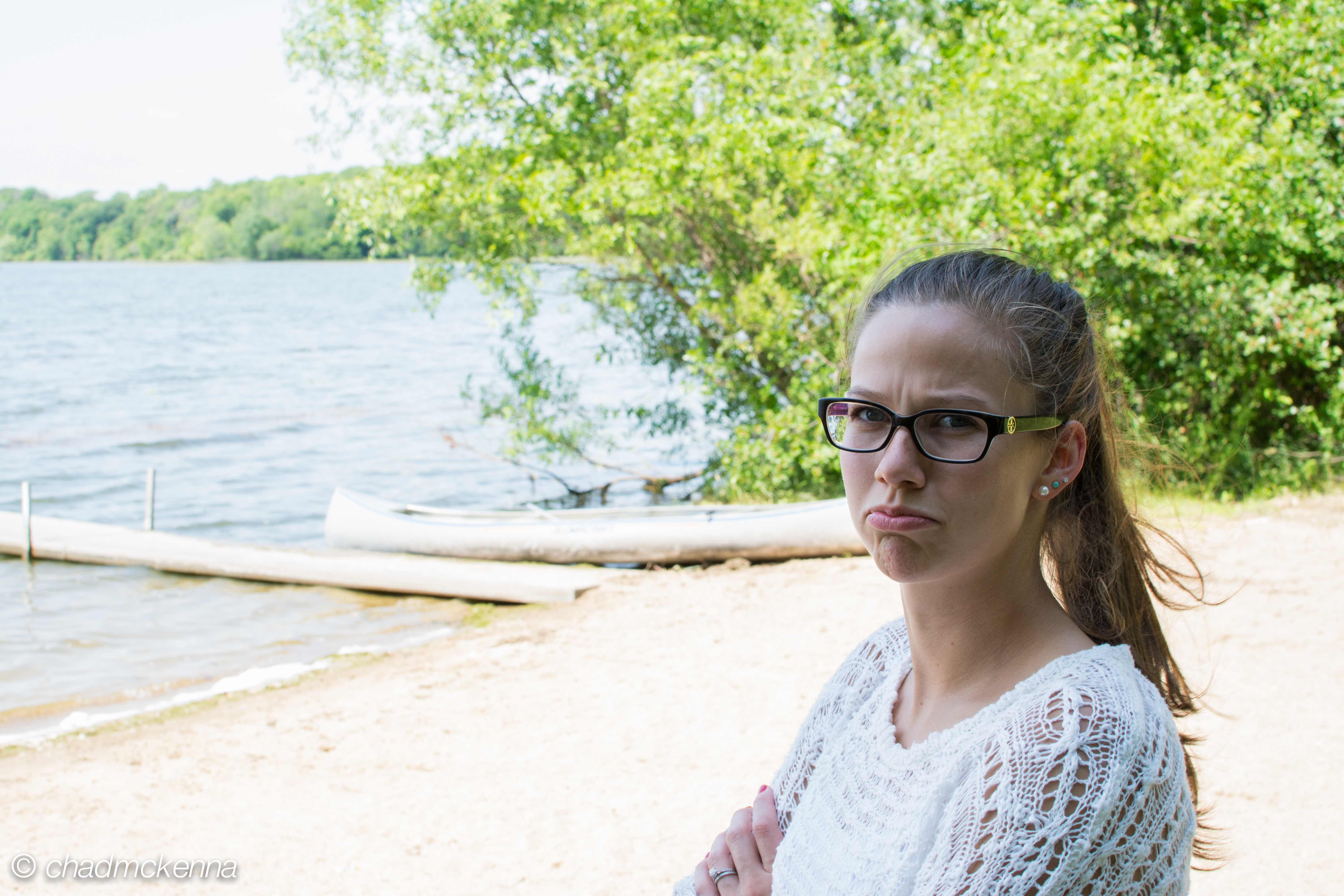 She's not so happy