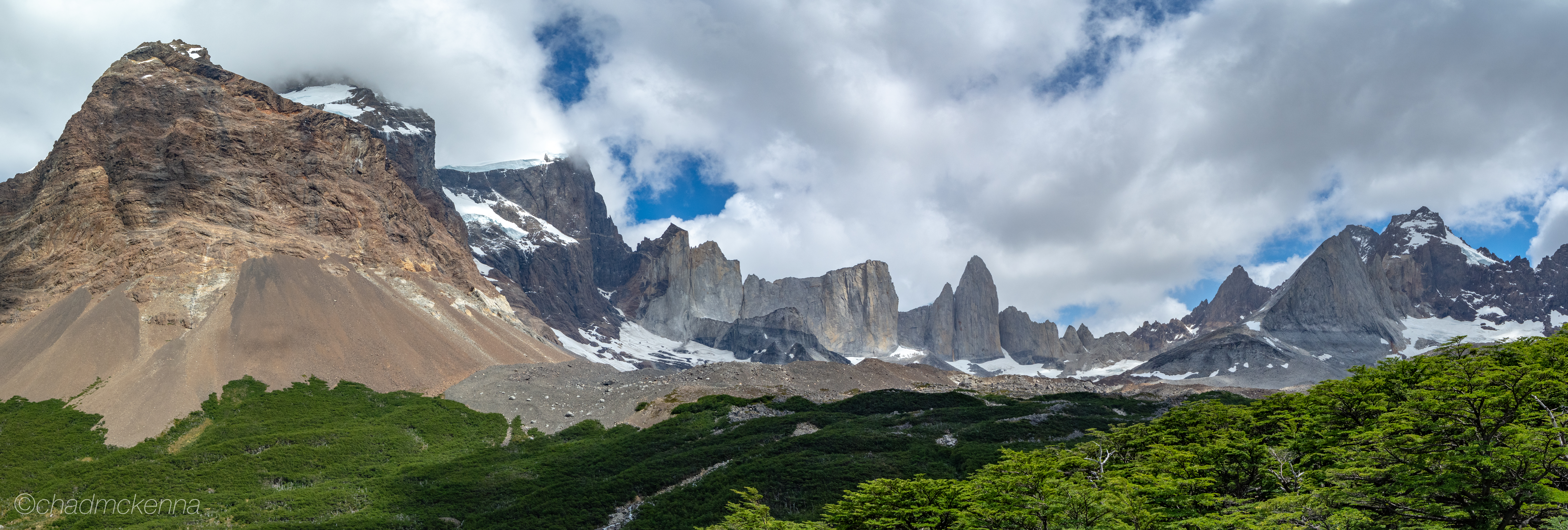 The entire valley